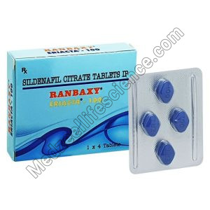Eriacta 100Mg Tablet (Sildenafil)