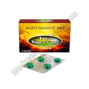 Extra Super Avana Tablet (Avanafil/Dapoxetine)