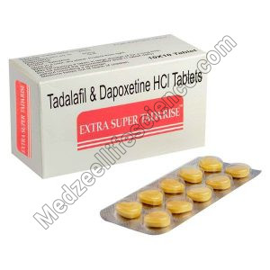 Extra Super Tadarise Tablet (Tadalafil/Dapoxetine)