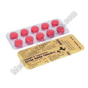 Extra Super Vidalista Tablet (Tadalafil/Dapoxetine)