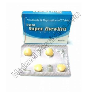 Extra Super Zhewitra Tablet (Vardenafil/Dapoxetine)