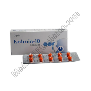 Isotroin 10mg Capsule (Isotretinoin)