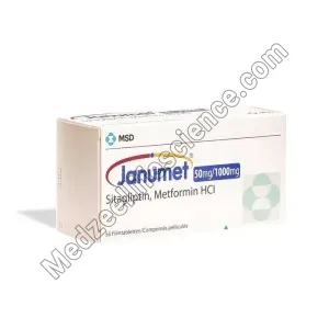 Janumet 50mg/1000mg Tablet (Sitagliptin + Metformin)
