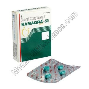 Kamagra 50Mg Tablet (Sildenafil)