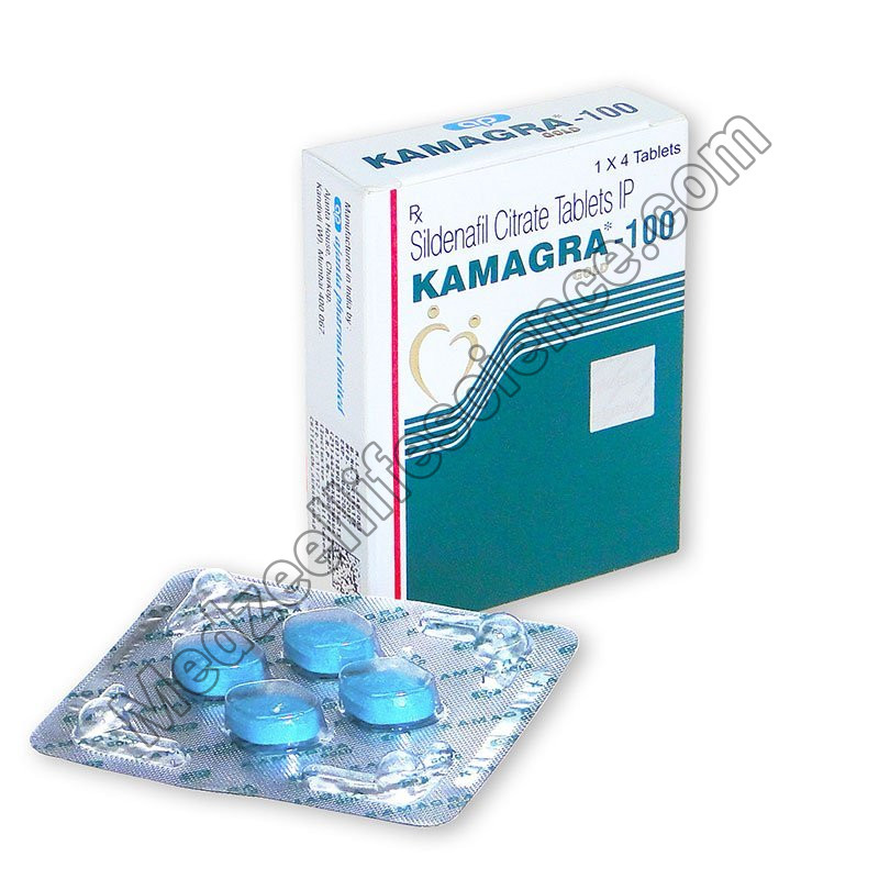 Kamagra Gold 100mg Tablet (Sildenafil)
