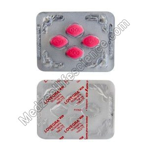 Lovegra 100Mg Tablet (Sildenafil)