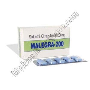 Malegra 200Mg Tablet (Sildenafil)