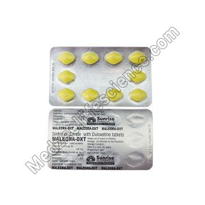 Malegra DXT Tablet (Sildenafil/Duloxetine)
