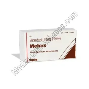 Mebex 100mg Tablet (Mebendazole)