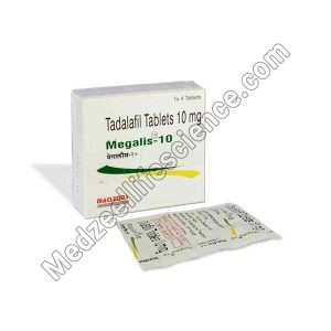 Megalis 10Mg Tablet (Tadalafil)