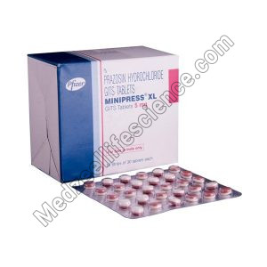 Minipress XL 5mg Tablets (Prazosin)