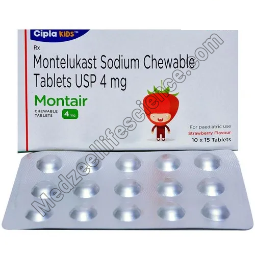 Montair Chewable 4Mg Tablets (Montelukast)