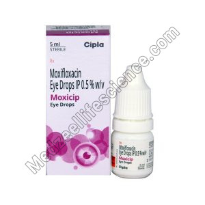 Moxicip Eye Drop (Moxifloxacin)