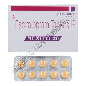 Nexito 20mg tablet (Escitalopram )