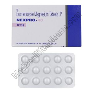 NEXPRO 40MG TABLETS (Esomeprazole)