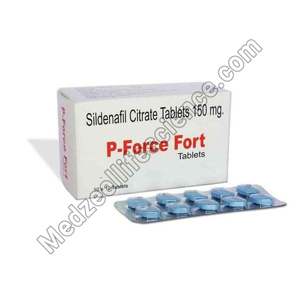 P Force Fort 150mg Tablet (Sildenafil)