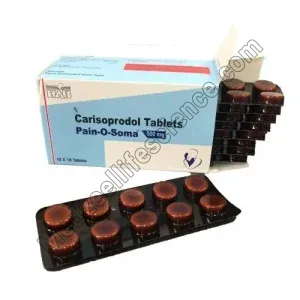 Pain O Soma 500mg Tablet (Carisoprodol)