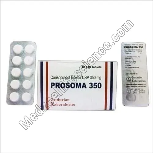 Prosoma 350mg Tablet (Carisoprodol)