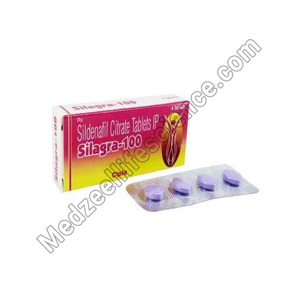 Silagra 100Mg Tablet (Sildenafil)