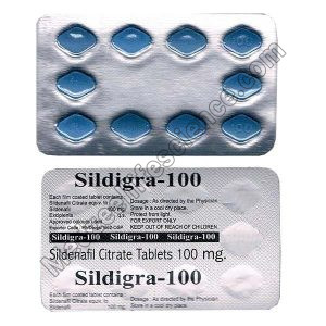 Sildigra 100Mg Tablet (Sildenafil)