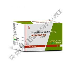 Silditop 50Mg Tablet (Sildenafil)