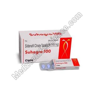 Suhagra 100Mg Tablet (Sildenafil)