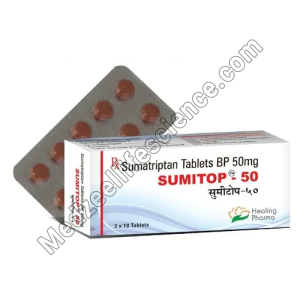 Sumitop 50mg Tablet (Sumatriptan)