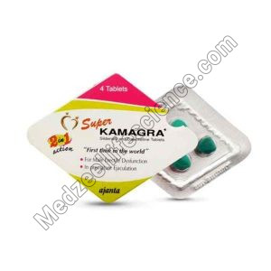 Super Kamagra Tablet (Sildenafil/Dapoxetine)