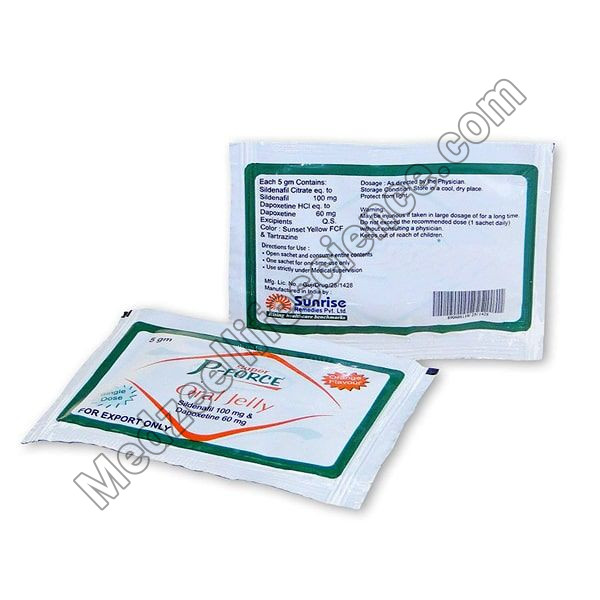 Super P Force Oral Jelly (Sildenafil/Dapoxetine)