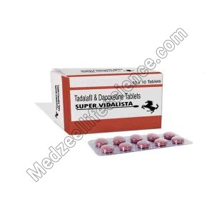 Super Vidalista Tablet (Tadalafil/Dapoxetine)