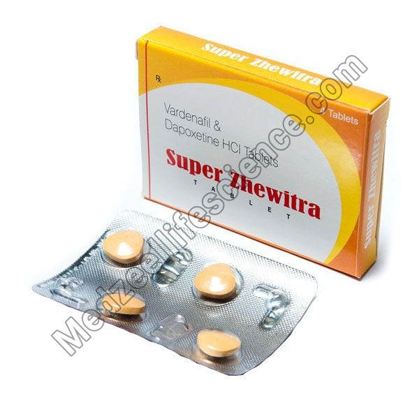 Super Zhewitra Tablet (Vardenafil/Dapoxetine)