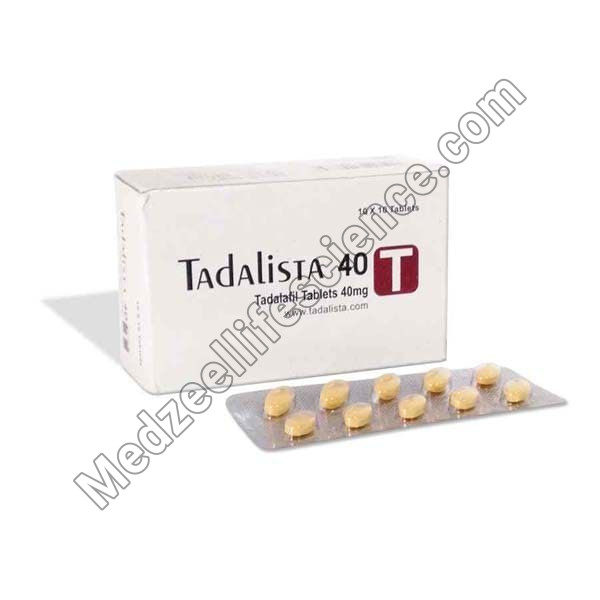 Tadalista 40Mg Tablet (Tadalafil)