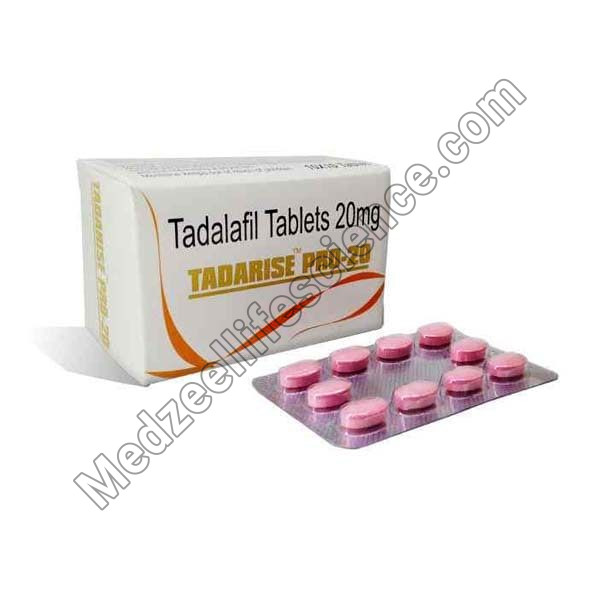 Tadarise Pro 20Mg Tablet (Tadalafil)