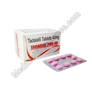 Tadarise Pro 40Mg Tablet (Tadalafil)