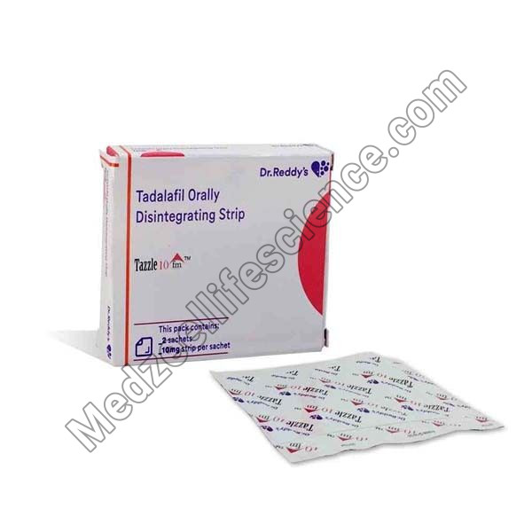 Tazzle 10mg tablet (Tadalafil)