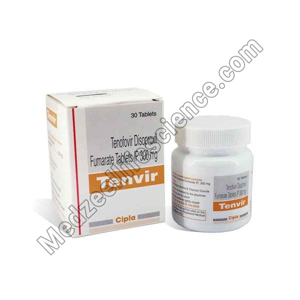 Tenvir 300Mg Tablet (Tenofovir)
