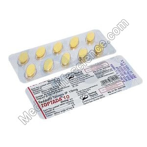 Toptada 10Mg Tablet (Tadalafil)