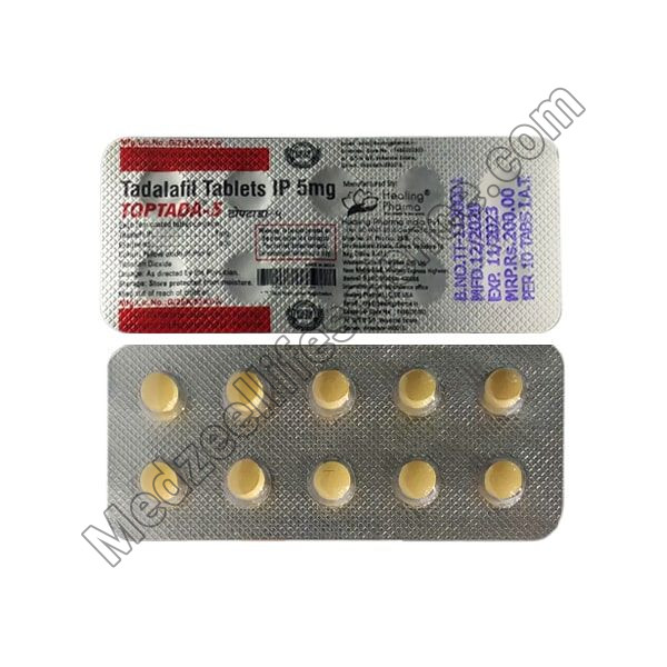 Toptada 5Mg Tablet (Tadalafil)