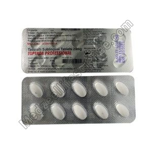 Toptada Professional 20mg tablet (Tadalafil)