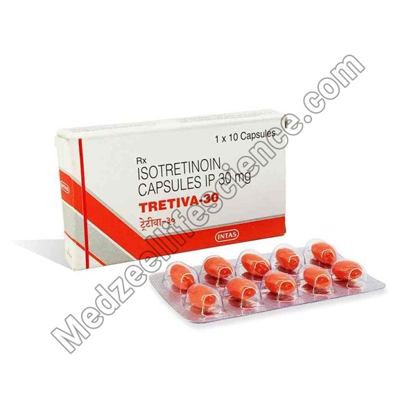 Tretiva 30mg Capsule (Isotretinoin)