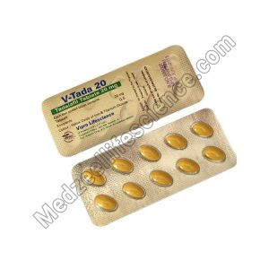 V Tada 20Mg Tablet (Tadalafil)
