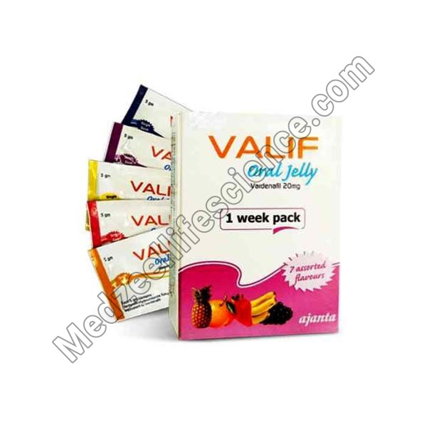 Valif Oral Jelly 20Mg (Vardenafil)