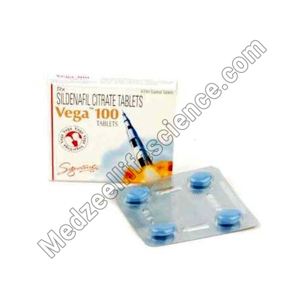 Vega 100Mg Tablet (Sildenafil)