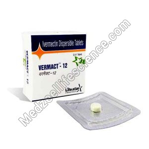 Vermact 12mg Tablet (Ivermectin)