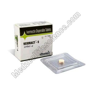 Vermact 6mg Tablet (Ivermectin)