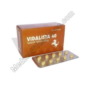 Vidalista 40Mg Tablet (Tadalafil)