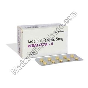 Vidalista 5Mg Tablet(Tadalafil)