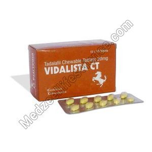 Vidalista Ct 20Mg Tablet (Tadalafil)