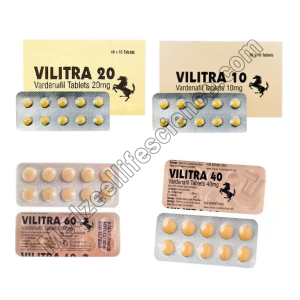Vilitra Tablets (Vardenafil)